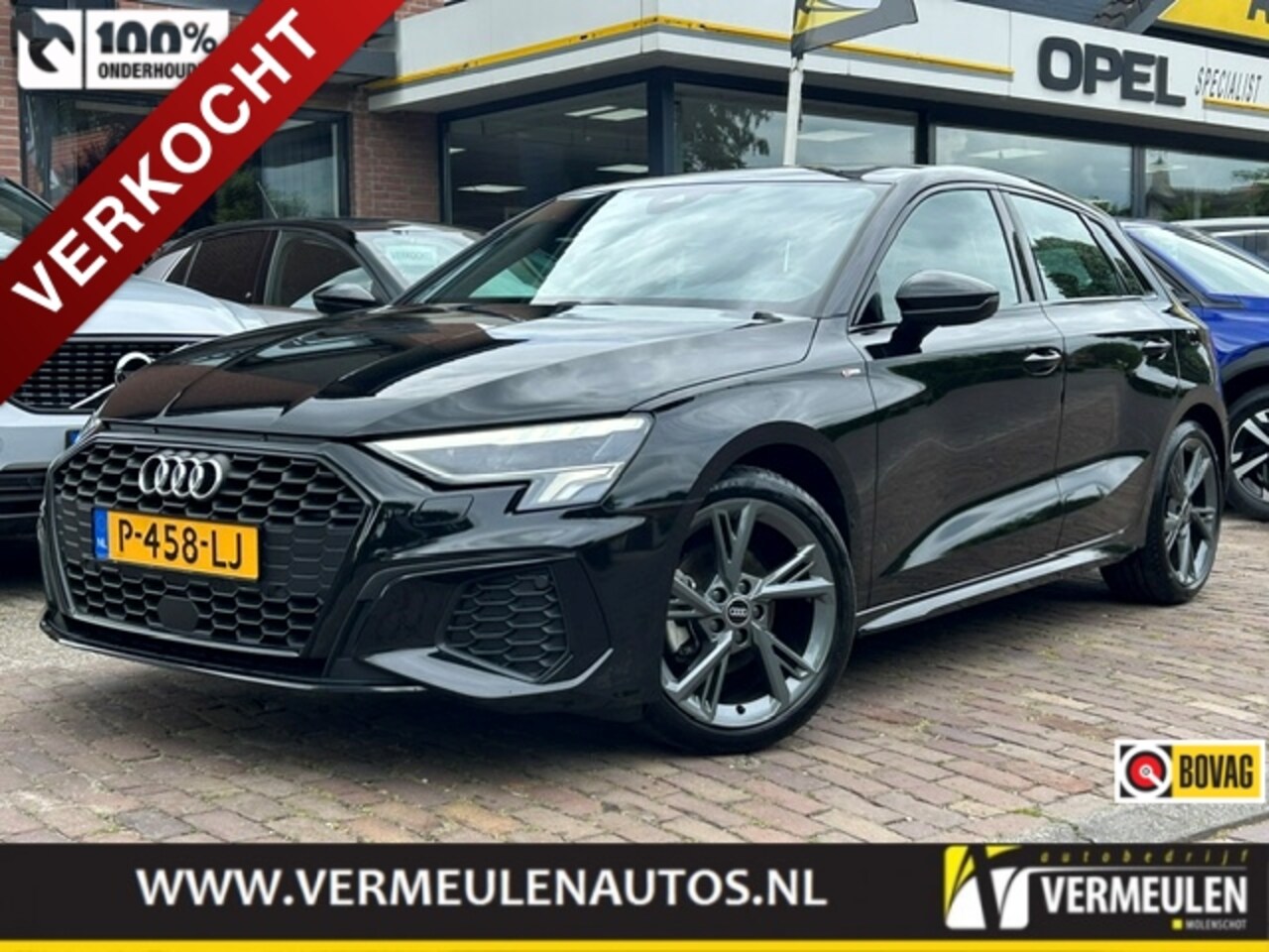 Audi A3 Sportback - 35 TFSI 150PK S Edition + 18"/ Navi/ Clima/ Cruise/ Full-LED/ CarPlay/ NL auto - AutoWereld.nl