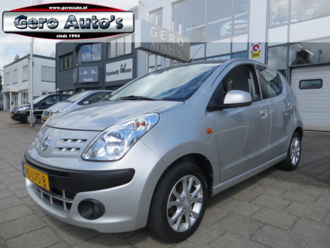 Nissan Pixo - 1.0 Look nl-auto 5 drs ,airco ,lmv,elec pakket - AutoWereld.nl