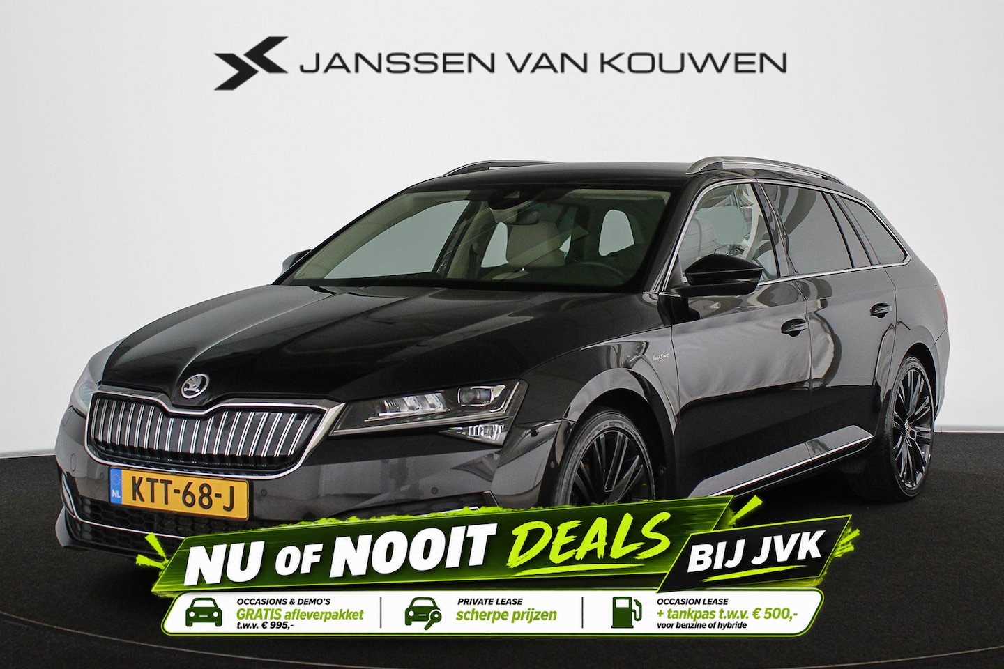 Skoda Superb Combi - 1.4 TSI iV Laurin & Klement Leder Stoelventilatie Stoelverwarming Canton - AutoWereld.nl