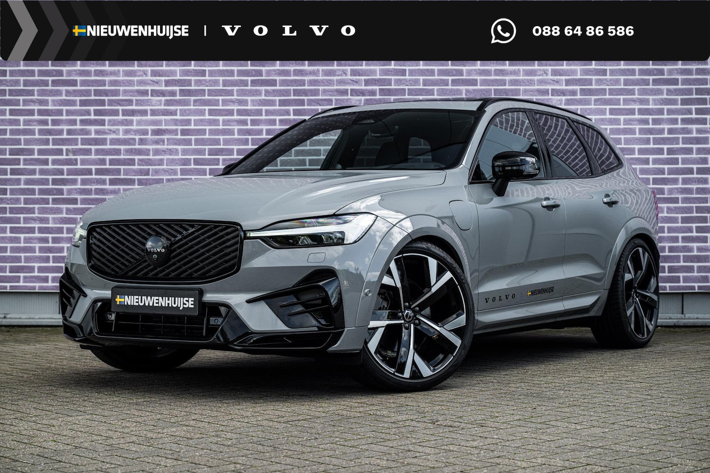 Volvo XC60 - 2.0 T8 Plug-in hybrid AWD Ultra Dark Executive Edition | Heico Body Kit | Heico Selected L - AutoWereld.nl