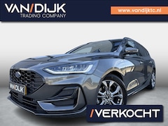 Ford Focus Wagon - 1.0 EcoBoost Hybrid ST Line X ✓Automaat ✓Rijklaar ✓Virtual Cockpit ✓Full LED ✓Navigatie ✓C