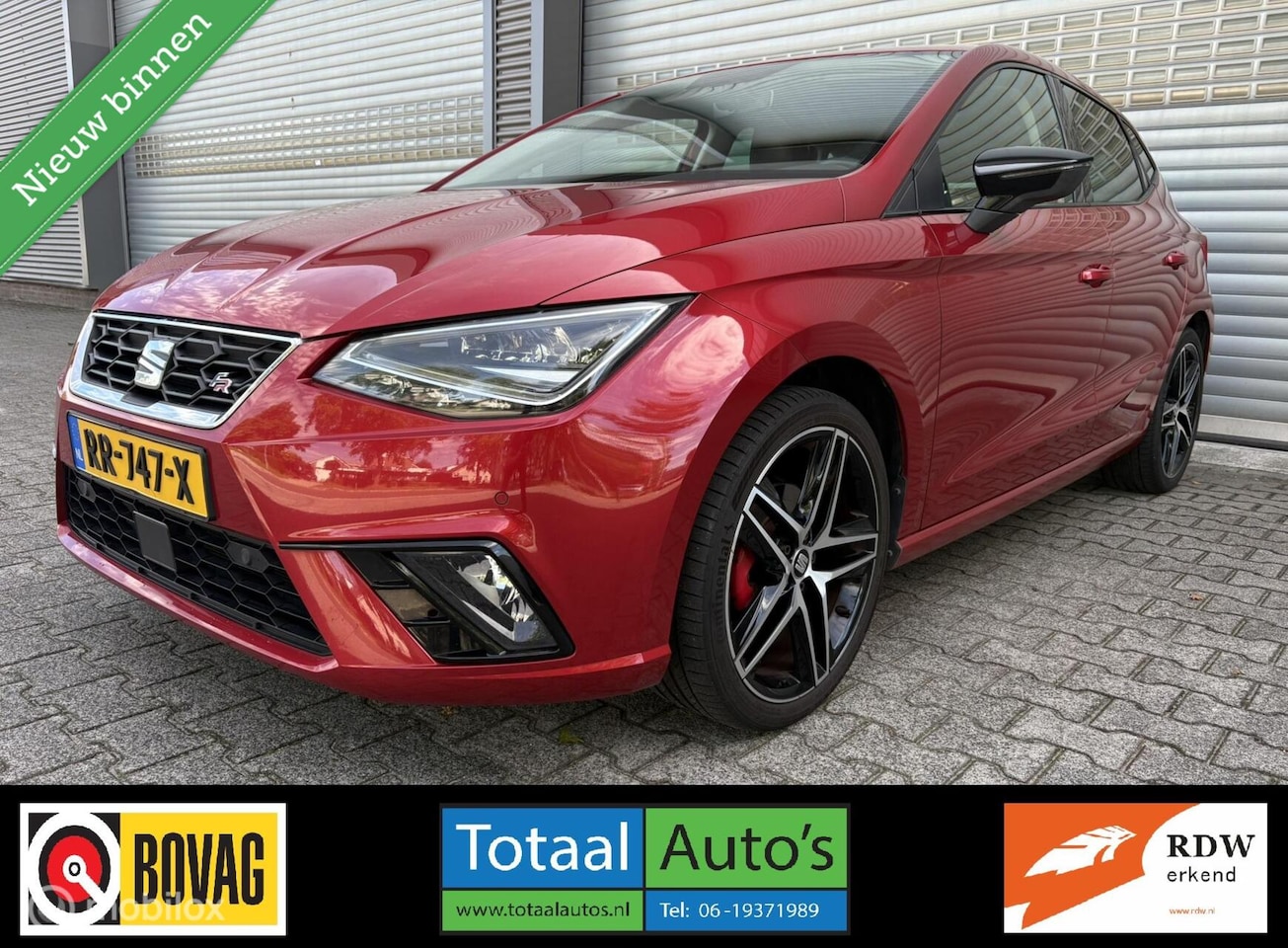 SEAT Ibiza - 1.0 TSI FR Business Intense*NAVI*CRUISE*STOELV. - AutoWereld.nl
