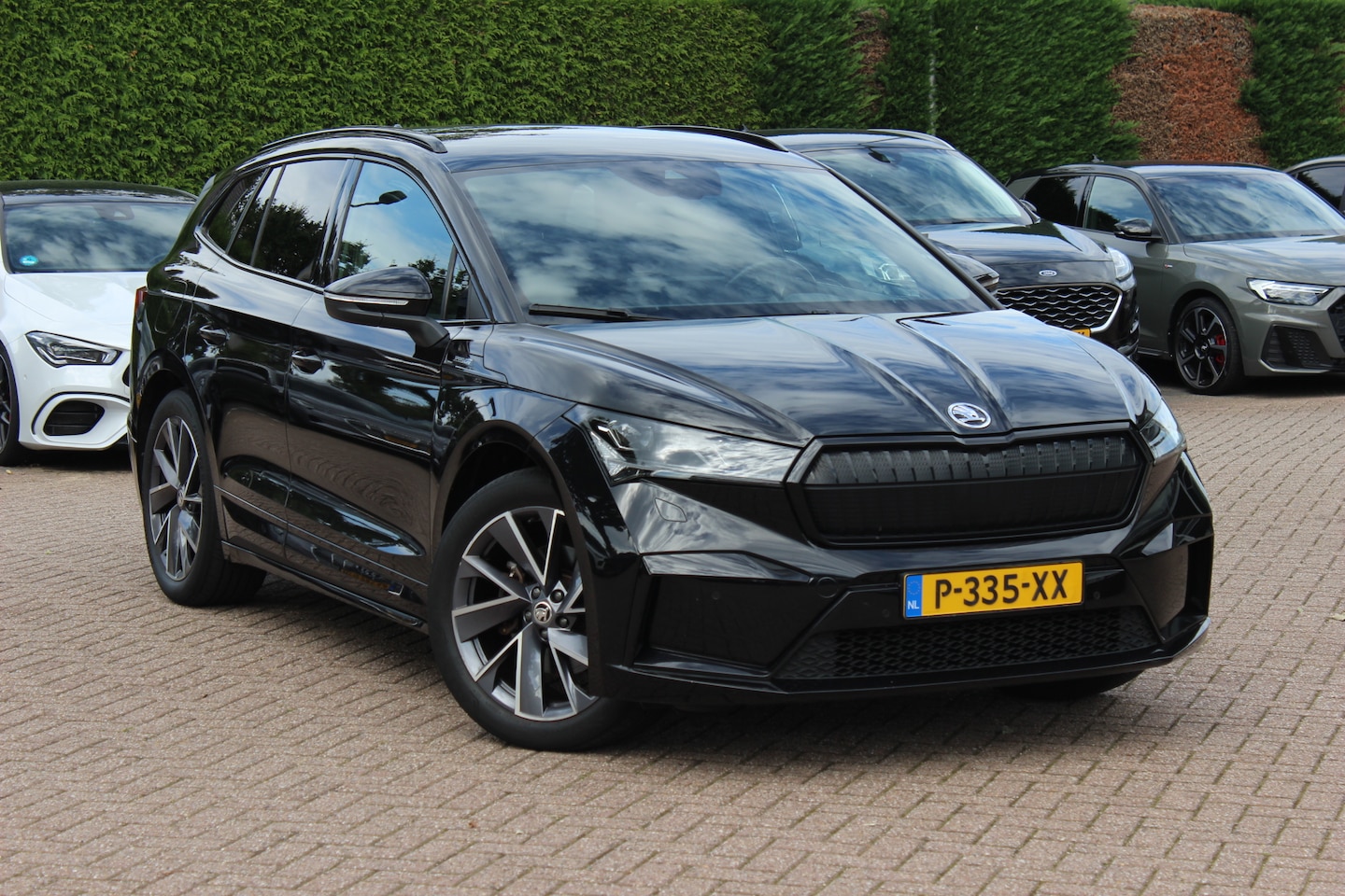 Skoda Enyaq iV - 60 Sportline / SoH 93,4% / Camera / Leder&Alcantara / Matrix LED / Keyless / 20'' / CarPla - AutoWereld.nl