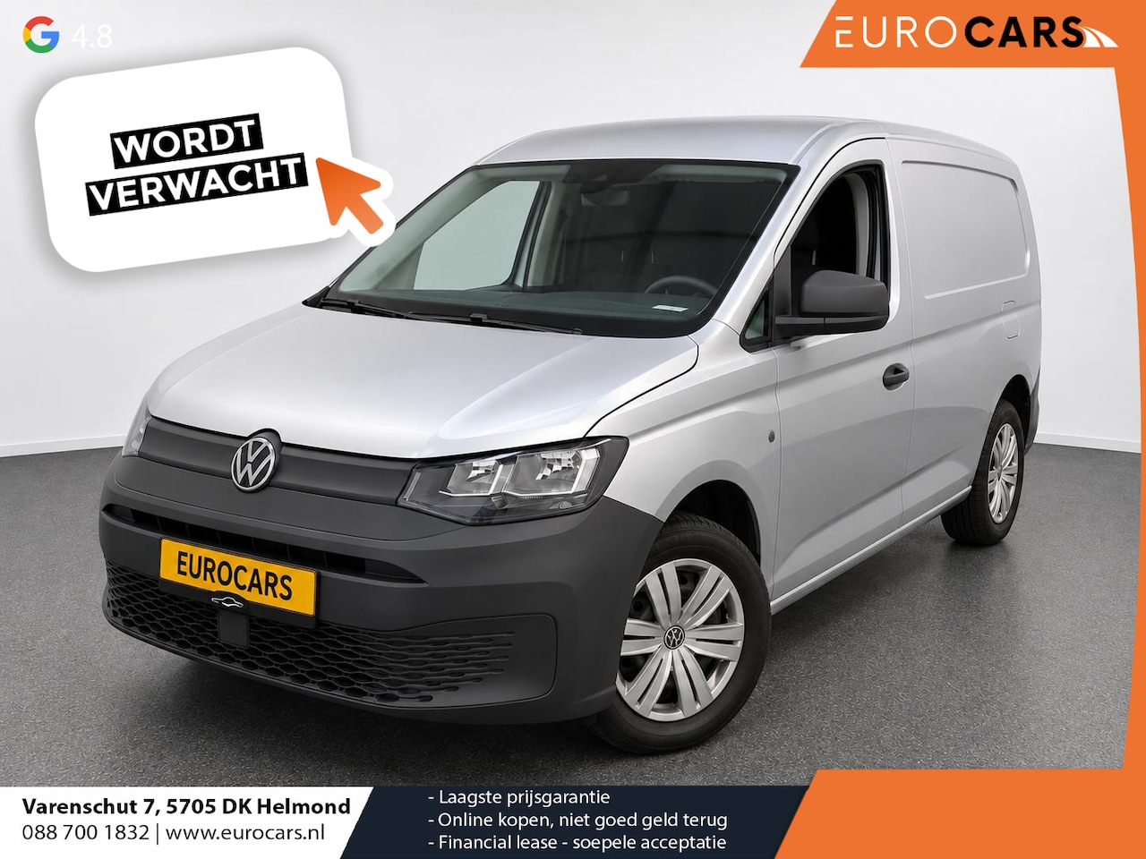 Volkswagen Caddy Cargo Maxi - 2.0 TDI 102PK Navigatie by Carplay parkeersensoren Airco Bluetooth Zijschuifdeur In Hoogte - AutoWereld.nl