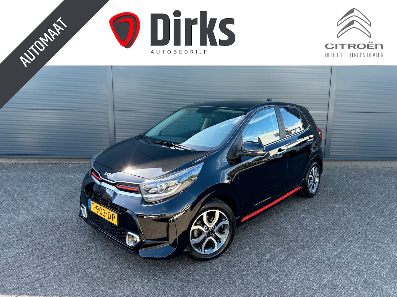 Kia Picanto - 1.0 DPI GT-Line 1.0 DPi GT-Line (Automaat - Navigatie - Camera - Leder - Apple Carplay) - AutoWereld.nl