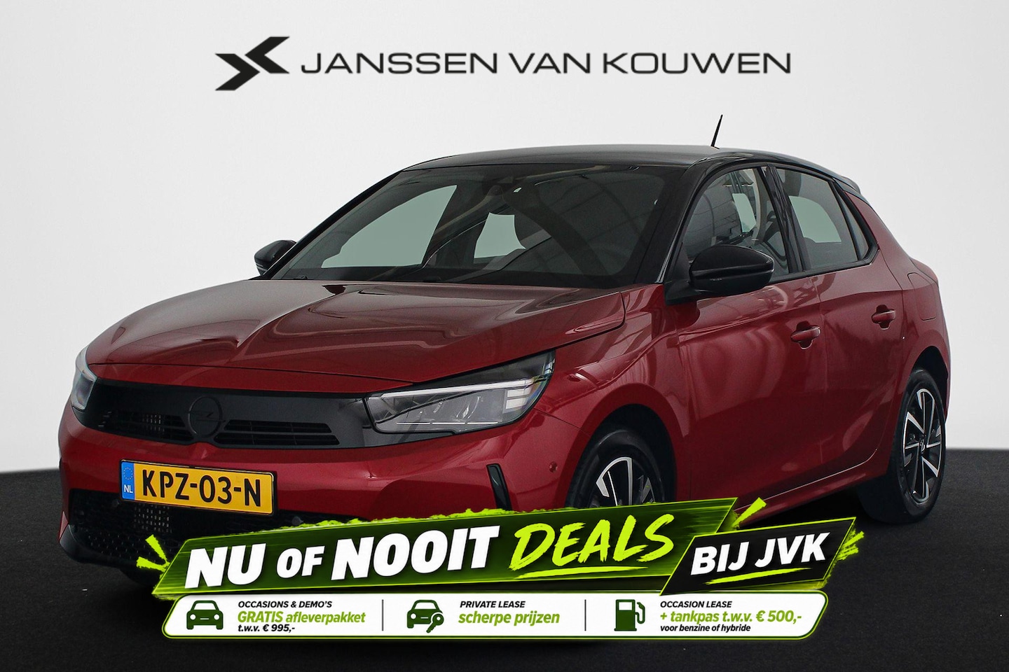 Opel Corsa - 1.2 Turbo Hybrid GS Achteruitrijcamera 17" Apple CarPlay - AutoWereld.nl