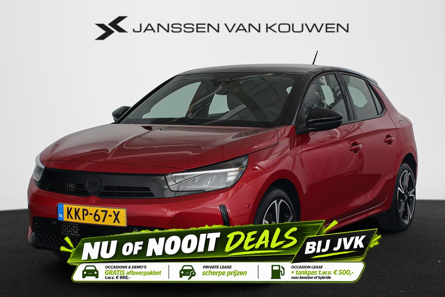 Opel Corsa - 1.2 Turbo Hybrid GS Achteruitrijcamera 17" Apple CarPlay - AutoWereld.nl