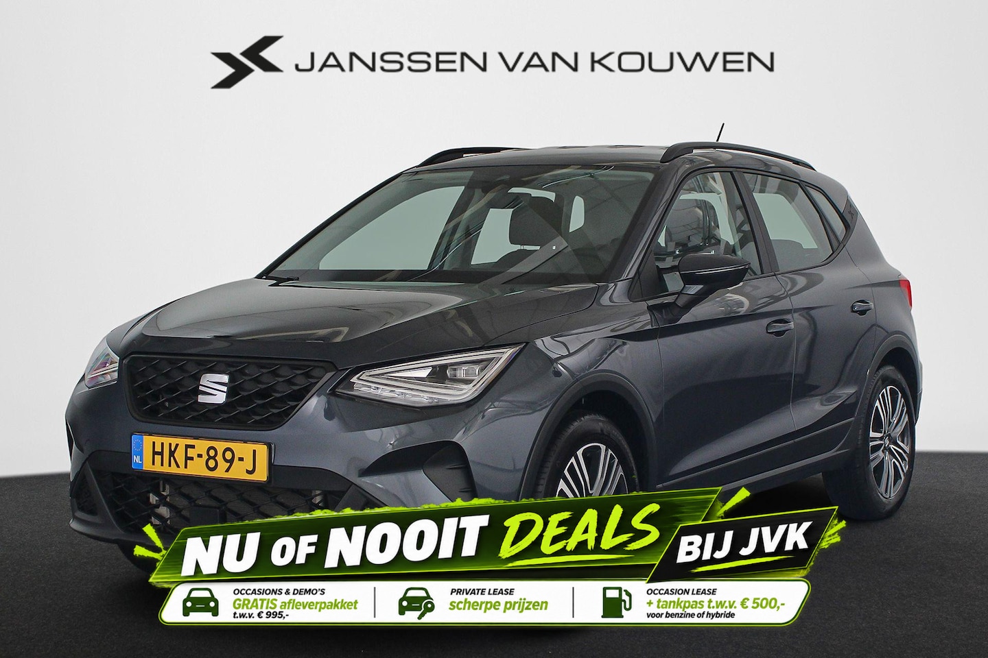 SEAT Arona - 1.0 TSI Style Business Connect Automaat Trekhaak Stoelverwarming Virtual LED - AutoWereld.nl