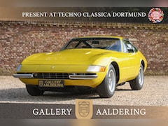 Ferrari 365 - GTB/4 Daytona "Left the factory in Giallo Senape" “Giallo Senape” - only 9 were ever deliv