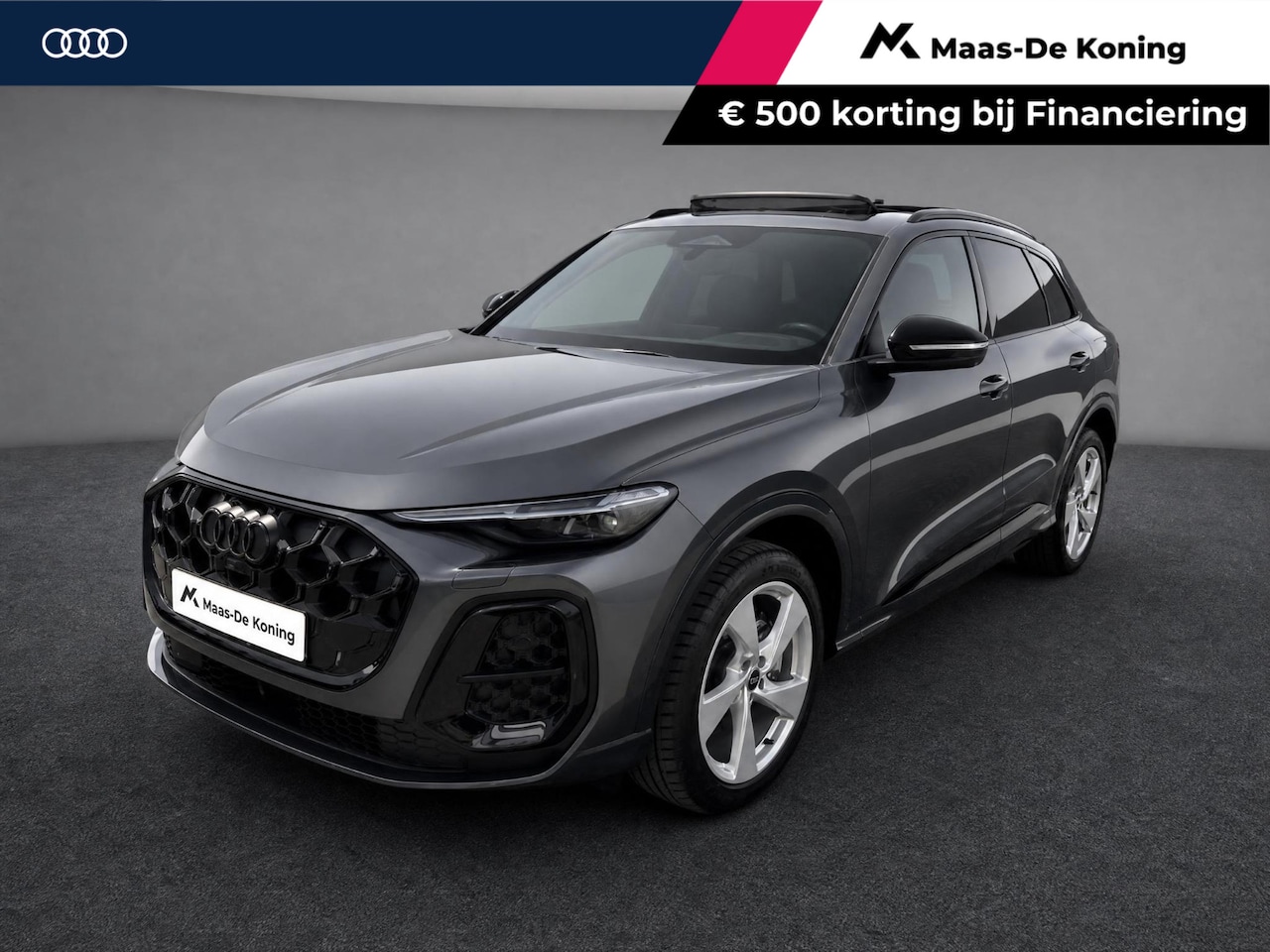 Audi Q5 - 2.0 TFSI e-hybrid 299PK S-tronic Quattro S Line · Panoramadak · Leder · 360 Camera · Drive - AutoWereld.nl