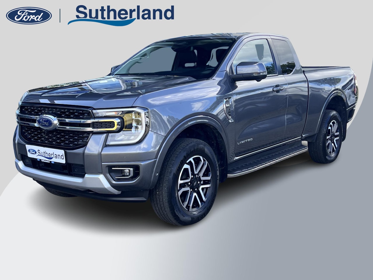 Ford Ranger - 2.0 Super Cab EcoBlue Limited Automaat 205pk | Trekhaak | 360 graden | Rollertop | Stoelve - AutoWereld.nl