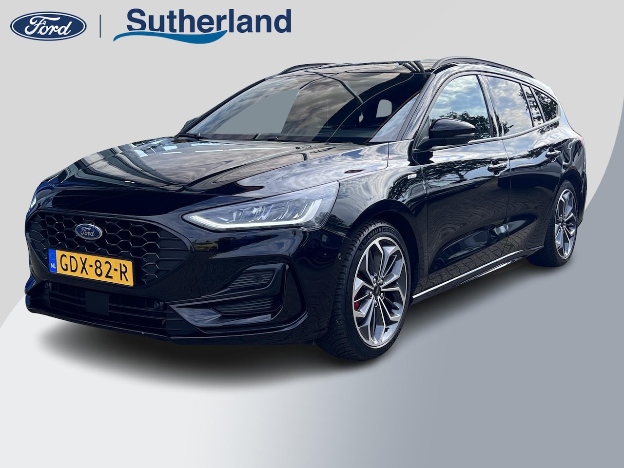 Ford Focus Wagon - 1.0 EcoBoost Hybrid ST Line X 155pk Automaat | Trekhaak | 18 inch | Bang&Olufsen | Adaptiv - AutoWereld.nl