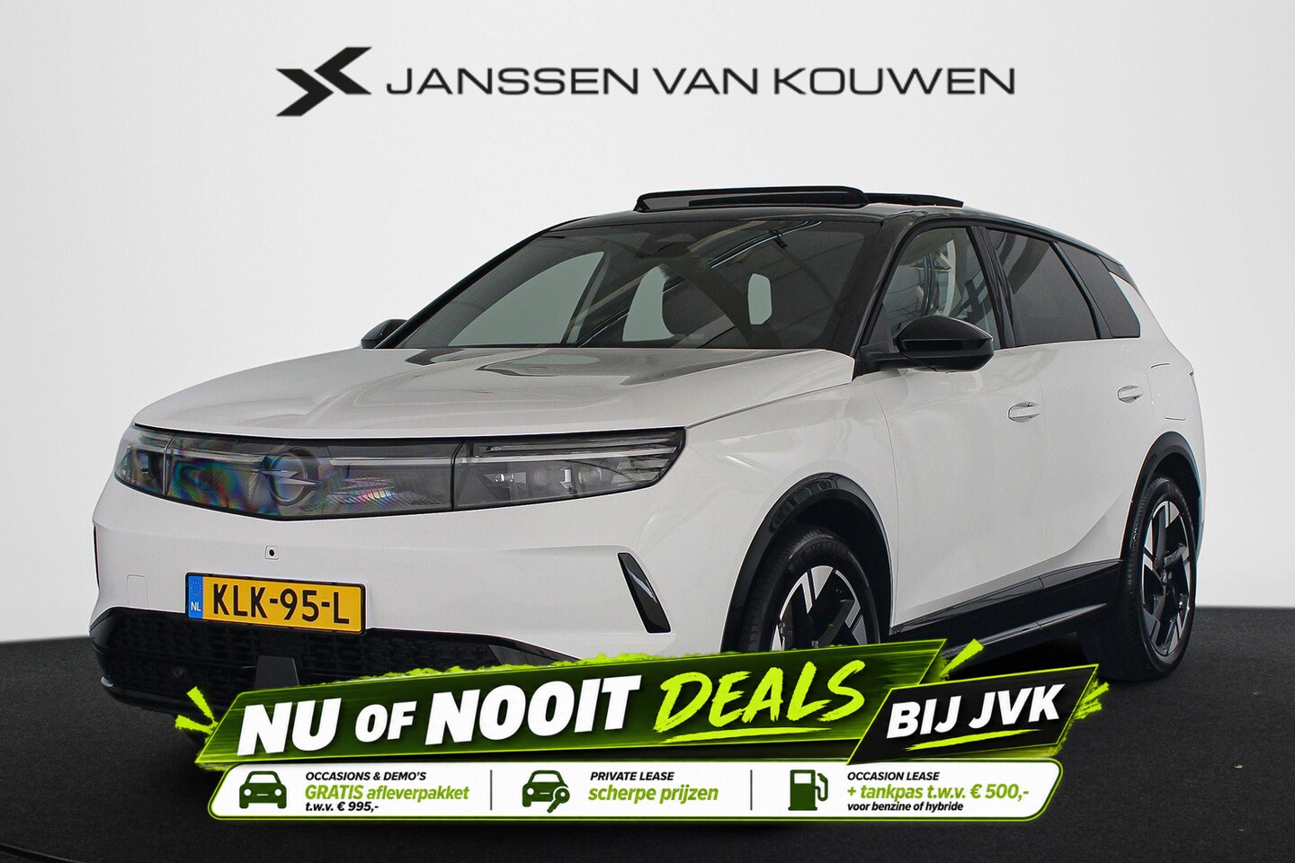 Opel Grandland Electric - GS 73 kWh Leder Panoramadak Trekhaak Warmtepomp - AutoWereld.nl