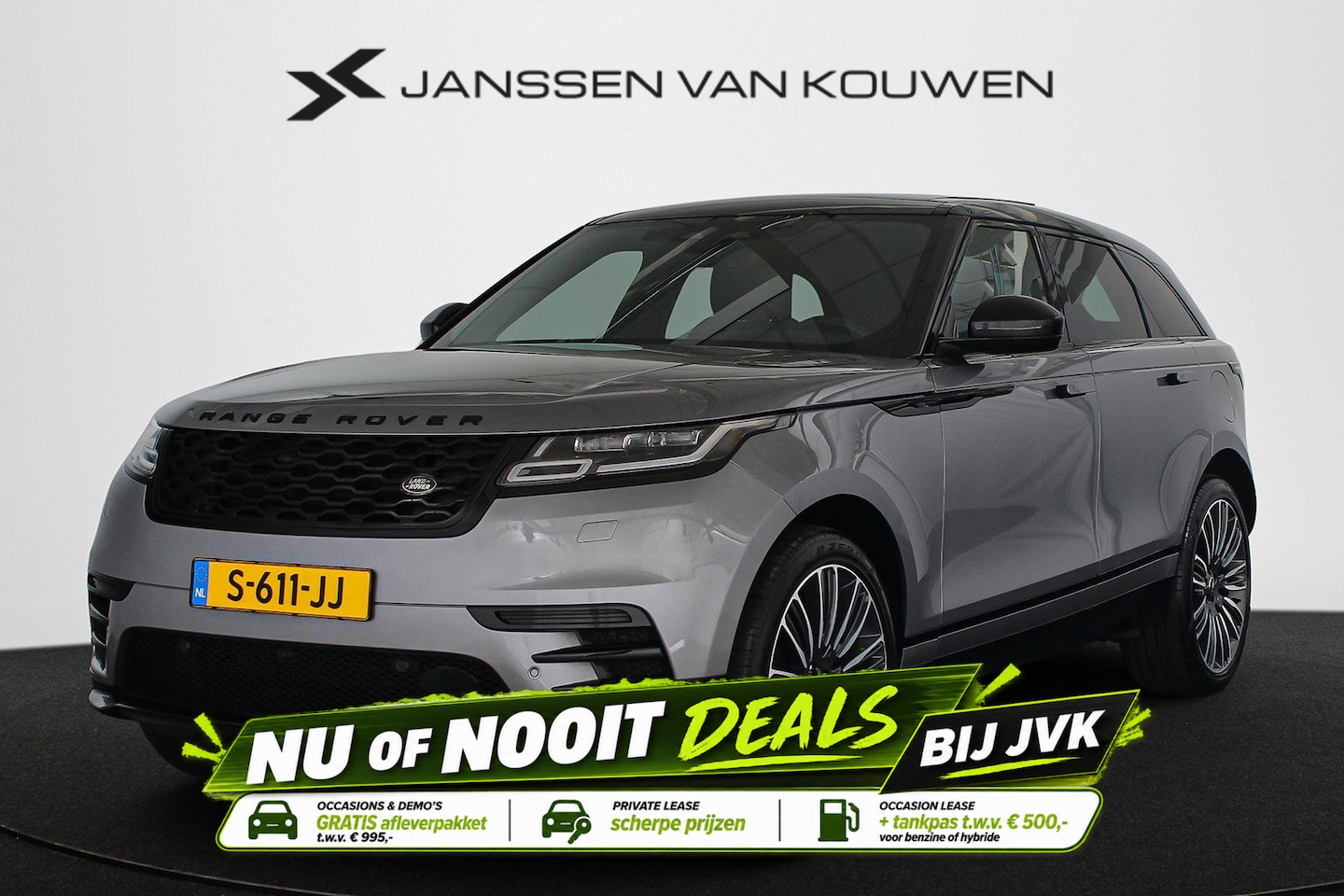 Land Rover Range Rover Velar - 2.0 P400e R-Dynamic SE Pano Meridian Leder Stuur-Stoelverwarming 22" - AutoWereld.nl