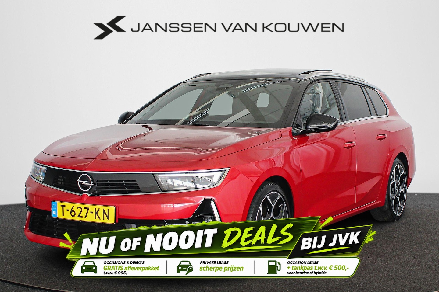 Opel Astra Sports Tourer - 1.2 Level 5 Ultimate Pano Head-Up Stuur-Stoelverwarming IntelliLux Keyless - AutoWereld.nl
