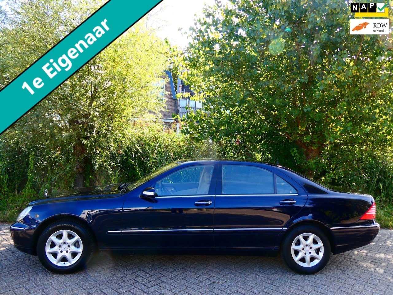 Mercedes-Benz S-klasse - 500 Lang 306pk 1e eigenaar Full Options Historie - AutoWereld.nl