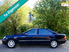 Mercedes-Benz S-klasse - 500 Lang 306pk 1e eigenaar Full Options Historie