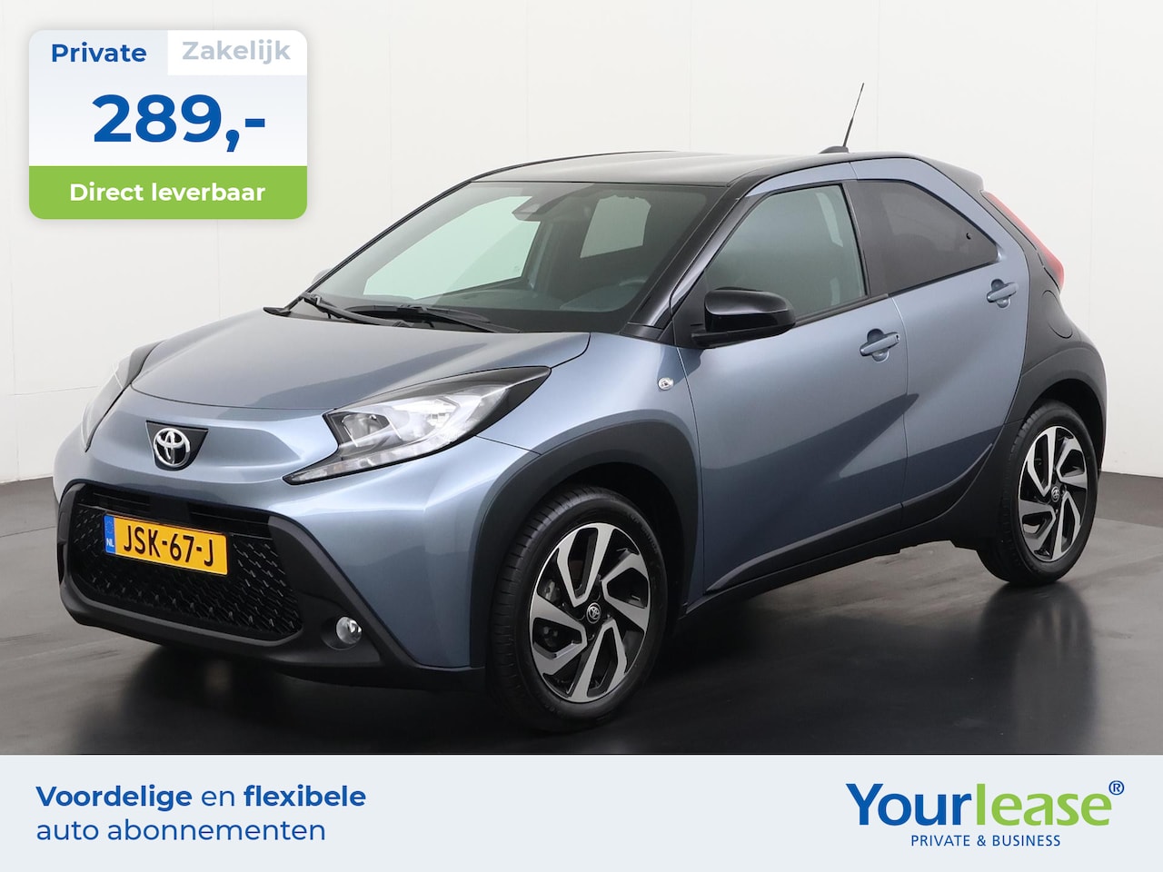 Toyota Aygo X - 1.0 VVT-i MT Play Two-Tone | All-in 289,- Private Lease | Direct uit voorraad - AutoWereld.nl