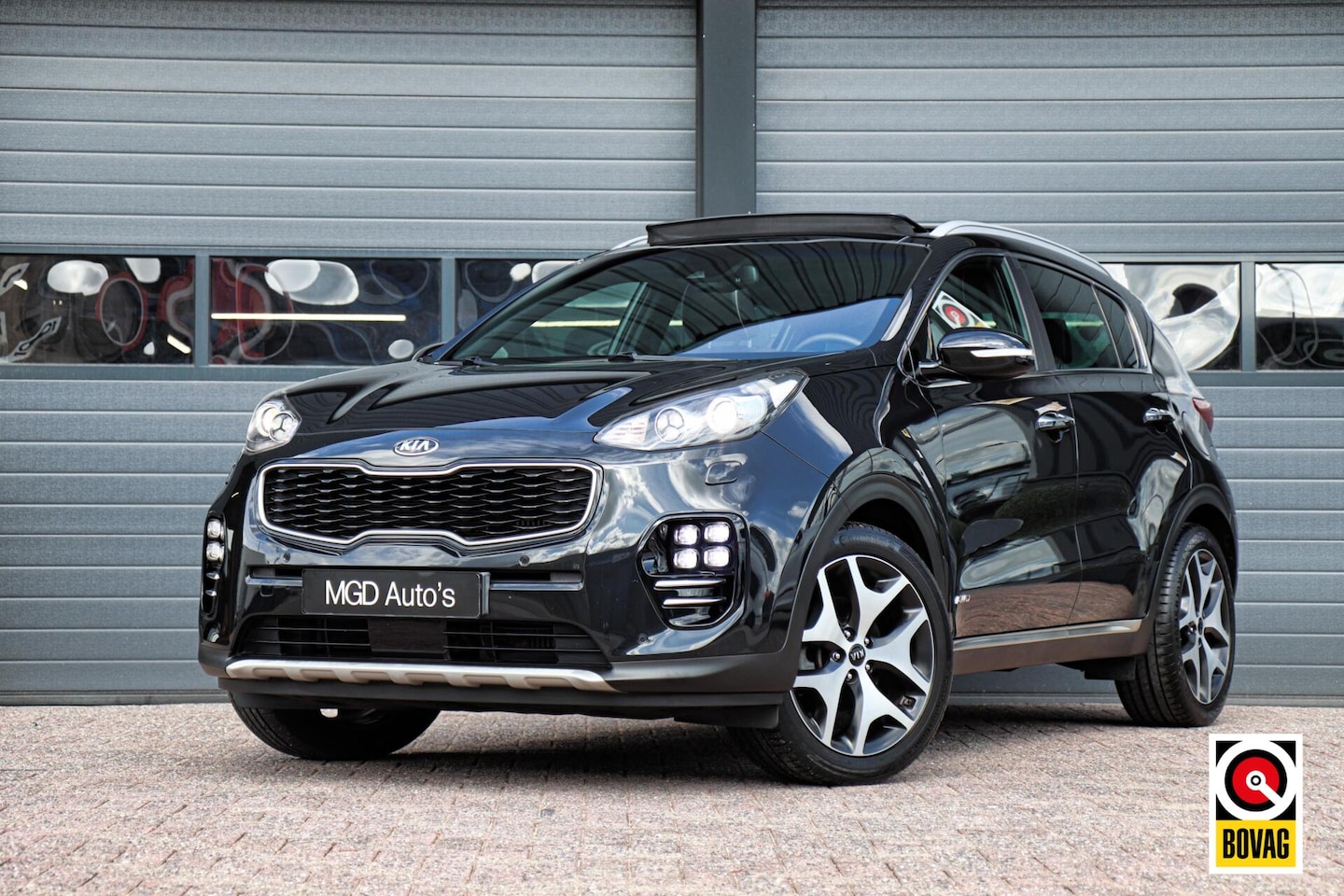 Kia Sportage - 1.6 T-GDI 4WD GT-Line PlusLine |LED|PANODAK|LEDER|JBL|KEYLESS|CAMERA|STOELVERW+VENTILATIE - AutoWereld.nl