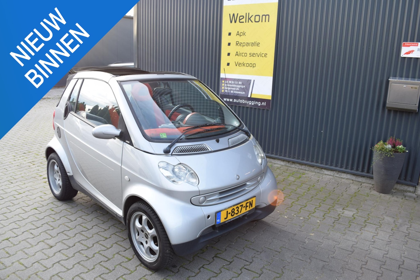 Smart Fortwo cabrio - 0.7 pure 0.7 pure - AutoWereld.nl