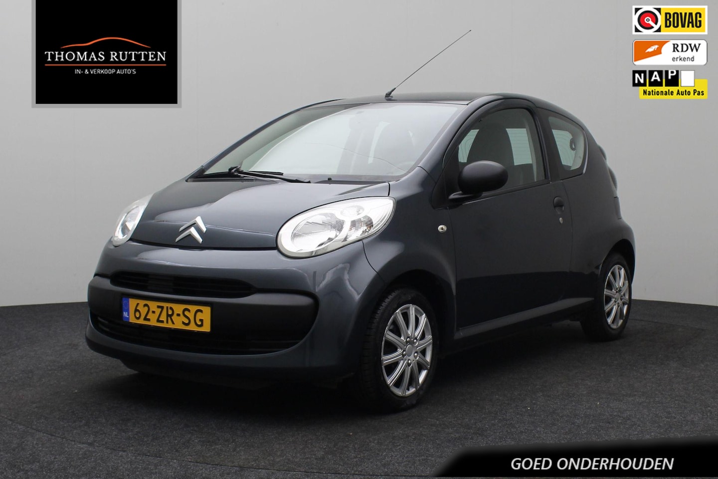 Citroën C1 - 1.0-12V Séduction 2007 NAP | Nieuwe APK | Radio CD | Goed onderhouden | Onderhoudshistorie - AutoWereld.nl