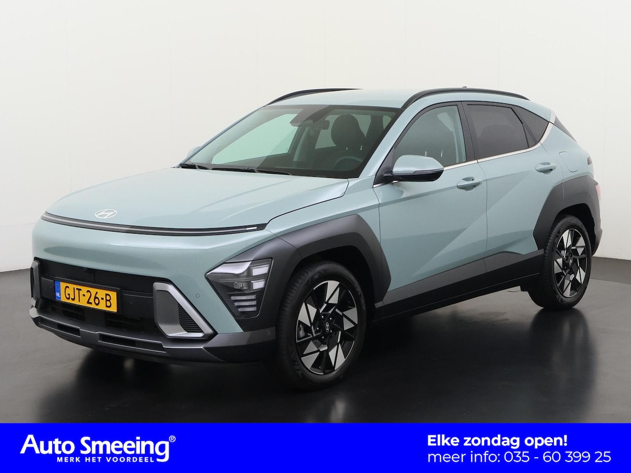 Hyundai Kona - 1.6 GDI HEV Premium | Leder | Stuurverwarming | Zondag Open! - AutoWereld.nl