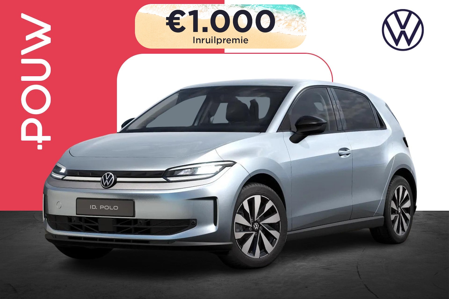 Volkswagen ID.Polo - 211pk Life First Edition 52 kWh | 17" Velgen | Stoelverwarming - AutoWereld.nl