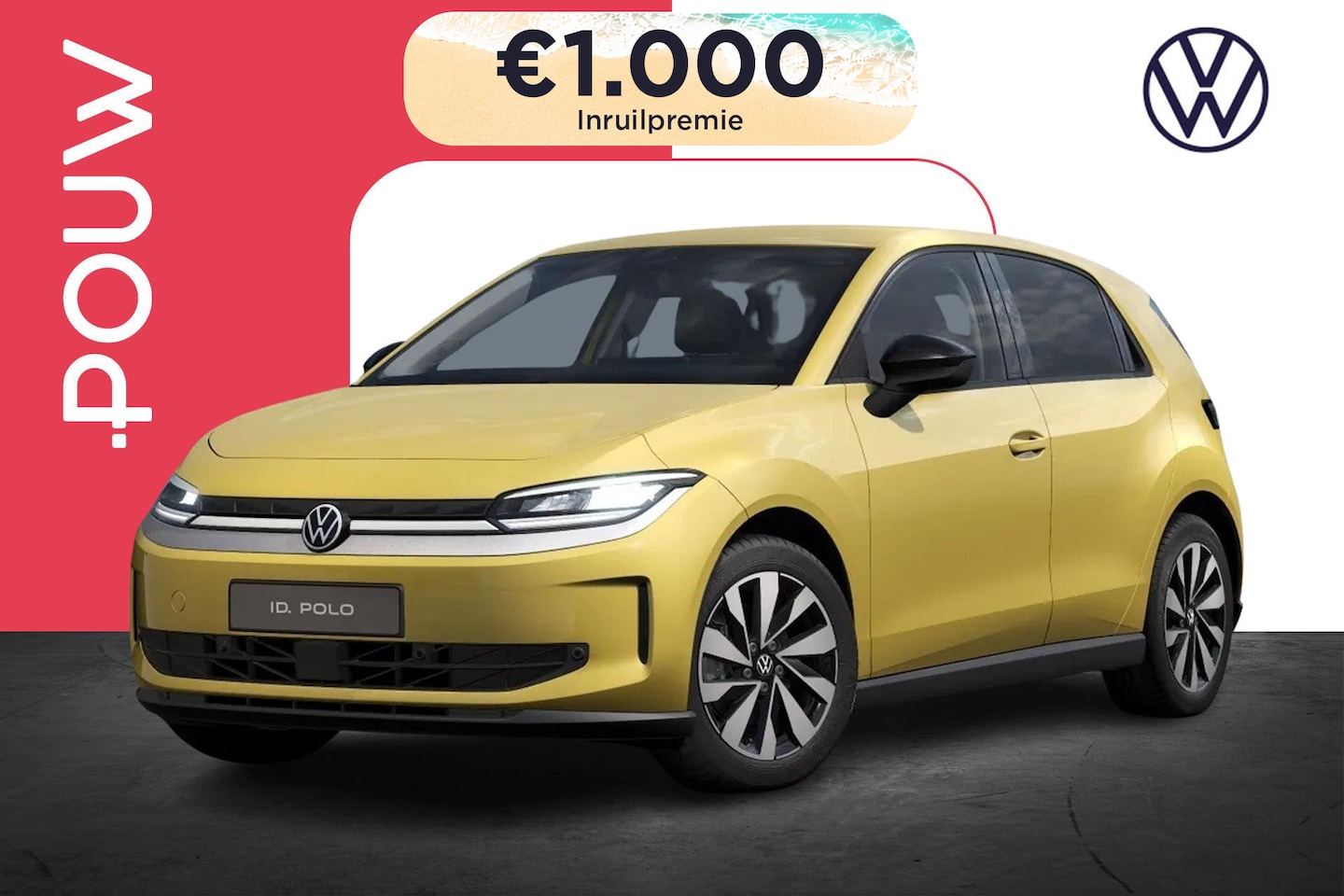 Volkswagen ID.Polo - 211pk Life First Edition 52 kWh | 17"  Velgen | Stoelverwarming - AutoWereld.nl