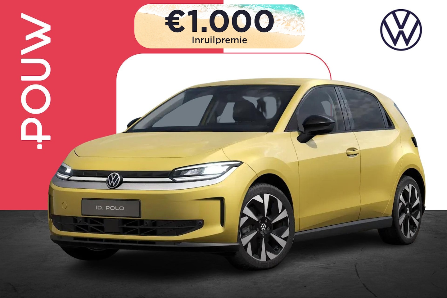 Volkswagen ID.Polo - 211pk Life First Edition 52 kWh | 17"  Velgen | Stoelverwarming - AutoWereld.nl