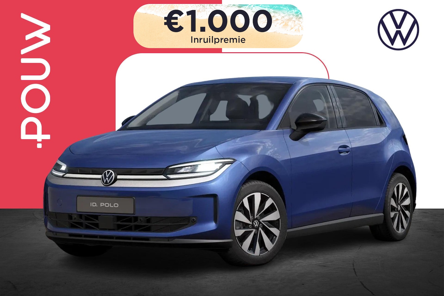 Volkswagen ID.Polo - 211pk Life First Edition 52 kWh | 17" Velgen | Stoelverwarming - AutoWereld.nl