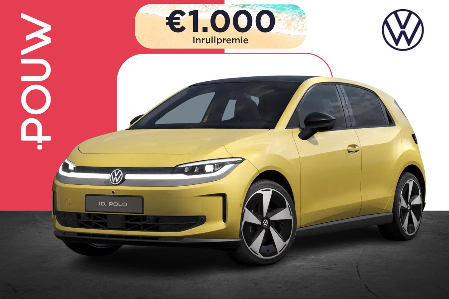 Volkswagen ID.Polo - 211pk Style First Edition 52 kWh | Panoramadak | 19" Velgen - AutoWereld.nl