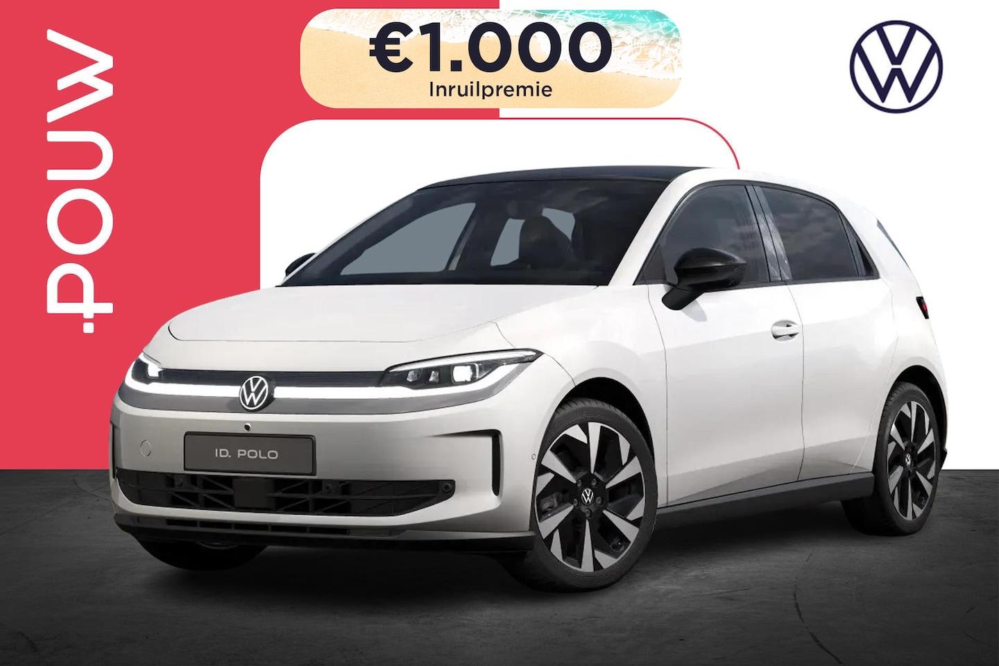 Volkswagen ID.Polo - 211pk Style First Edition 52 kWh | Panoramadak - AutoWereld.nl