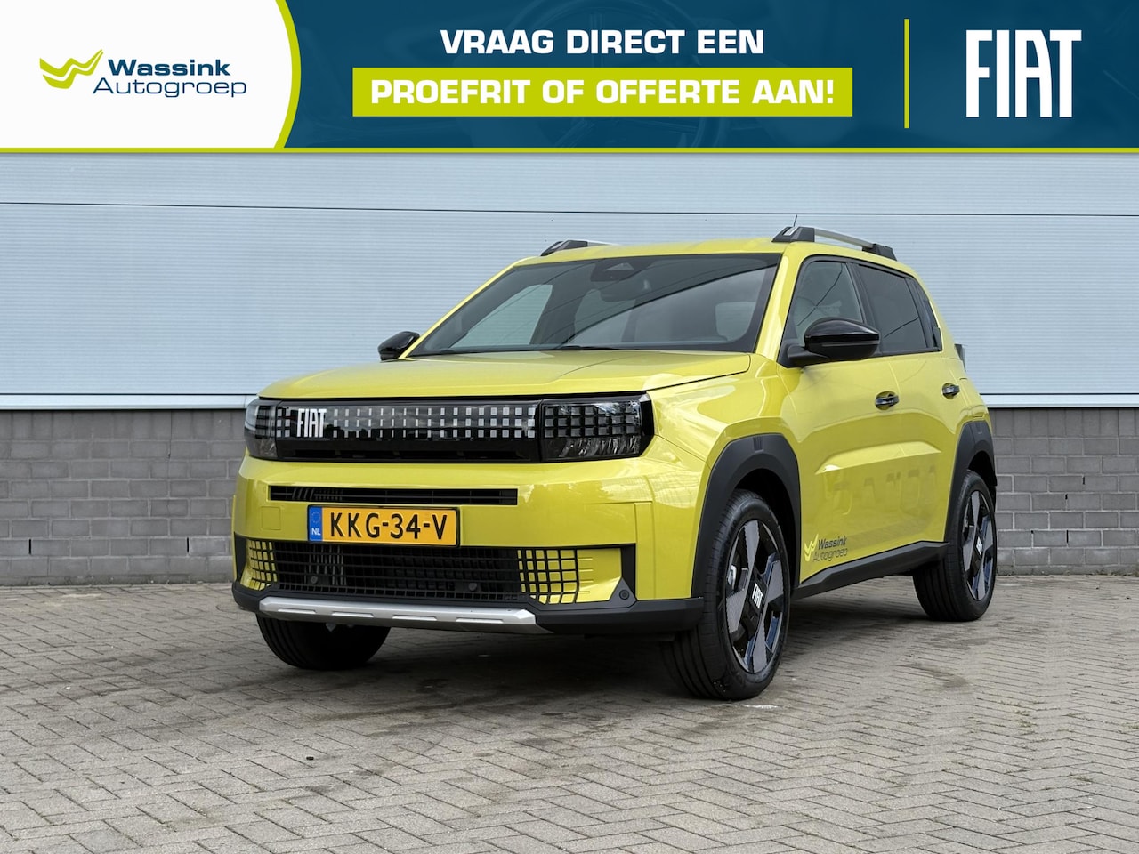 Fiat Grande Panda - 1.2 Hybrid La Prima | Achteruitrijcamera | Apple Carplay & Android Auto | Parkeersensoren - AutoWereld.nl