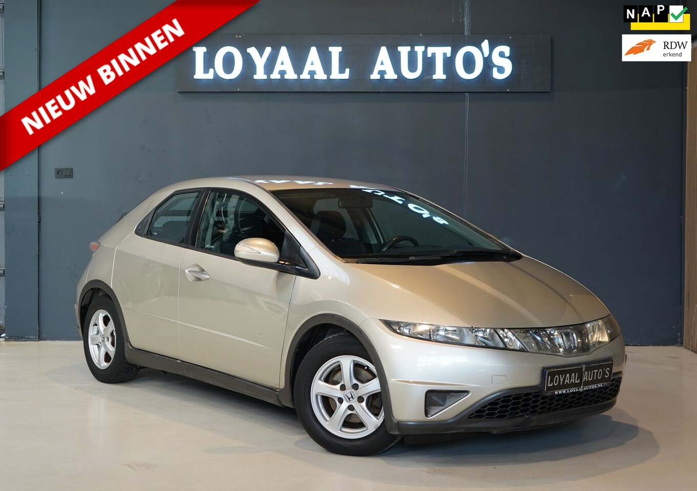 Honda Civic - 1.4 Comfort | NAP | AIRCO | START/STOP KNOP | APK - AutoWereld.nl
