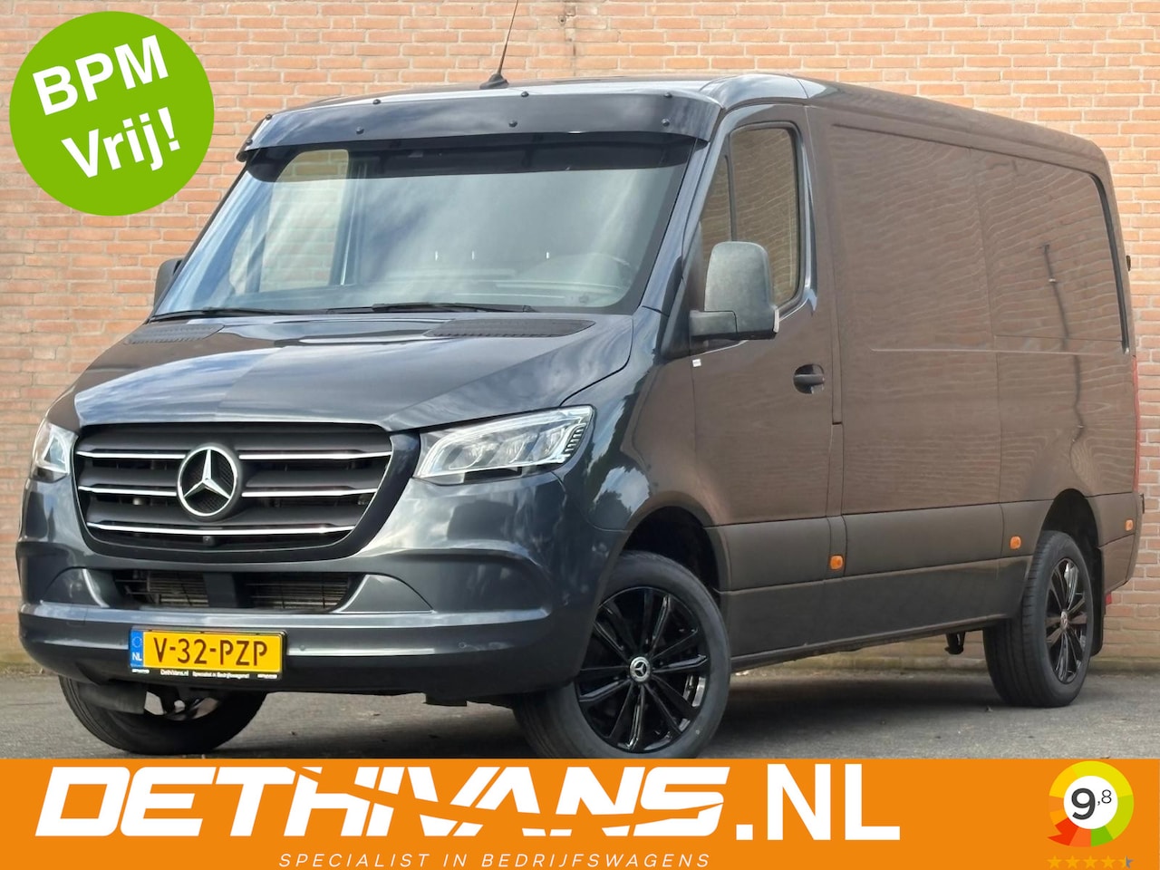 Mercedes-Benz Sprinter - 319CDI 3.0V6 L2H1 / LED / M-BUX / 3.500kg Trekhaak / Euro6 - AutoWereld.nl