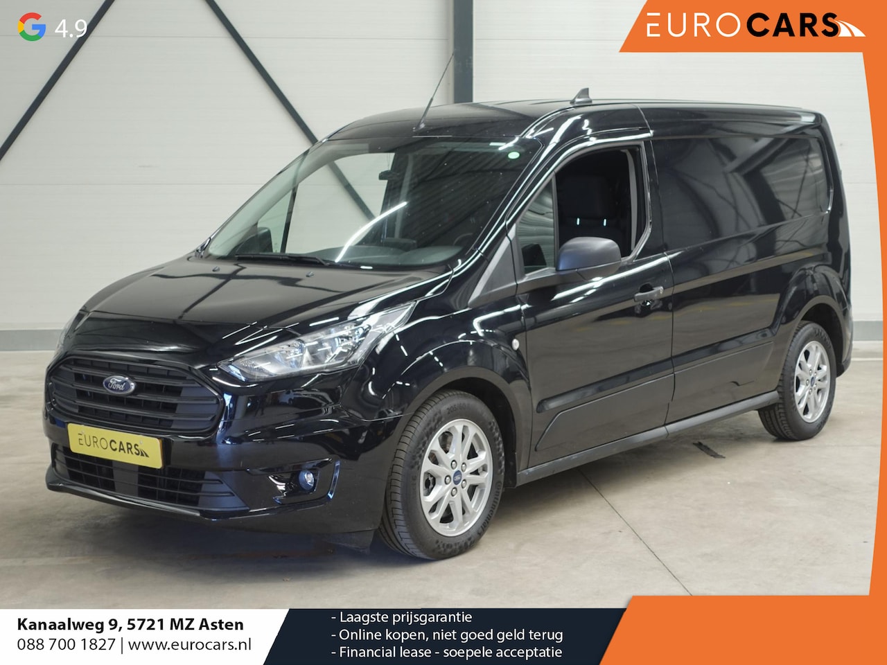 Ford Transit Connect - 1.5 EcoBlue Automaat L2 Trend Navigatie Airco Camera Parkeersensoren Cruise Control Trekha - AutoWereld.nl