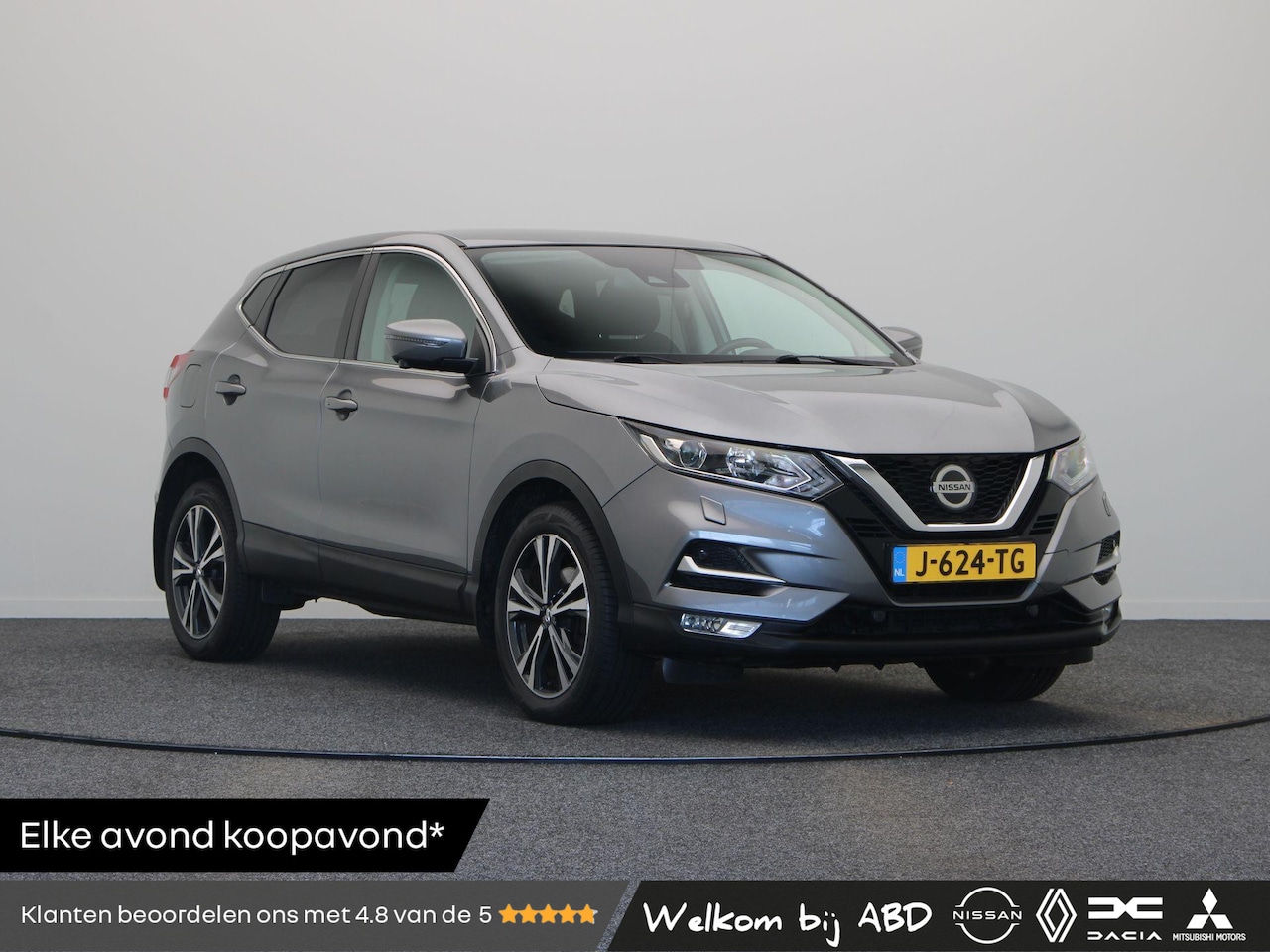 Nissan Qashqai - 1.3 DIG-T N-Connecta | Stoelverwarming | 360 Camera | Automaat | - AutoWereld.nl