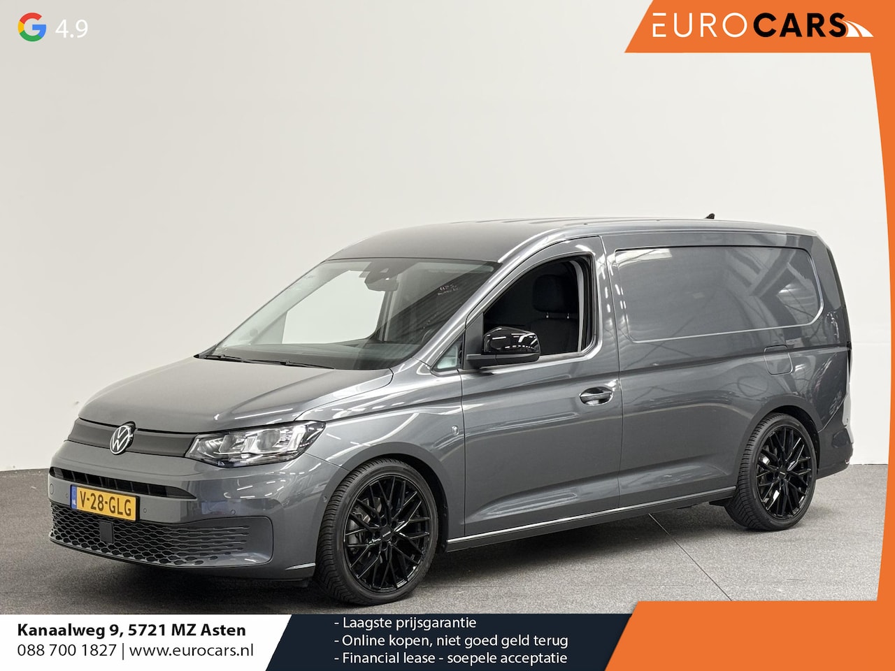 Volkswagen Caddy Cargo Maxi - 2.0 TDI Aut. Style Airco Carplay Adaptive Cruise Control PDC VA Camera Trekhaak 17" LM Vel - AutoWereld.nl