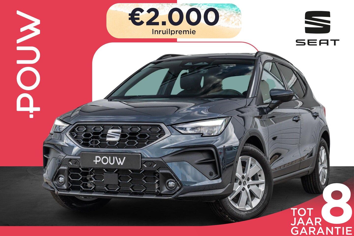 SEAT Arona - 1.0 EcoTSI 95pk Style Business Connect | Achteruitrijcamera | Cruise Control - AutoWereld.nl