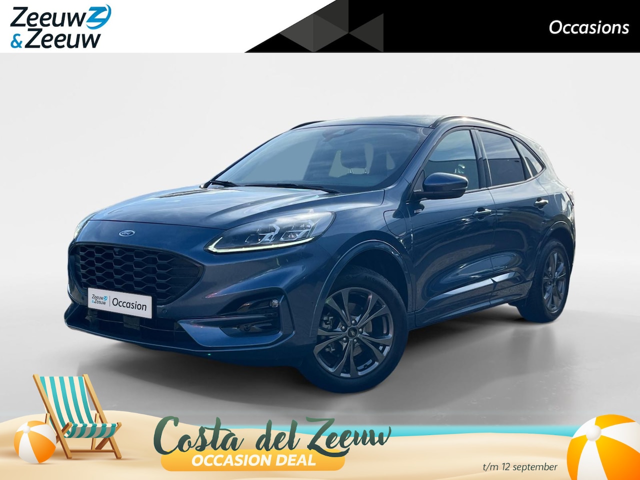 Ford Kuga - 2.5 PHEV ST-Line X | Trekhaak | 1500 Trekgewicht | Adaptieve Cruise Control | Winter Pack - AutoWereld.nl