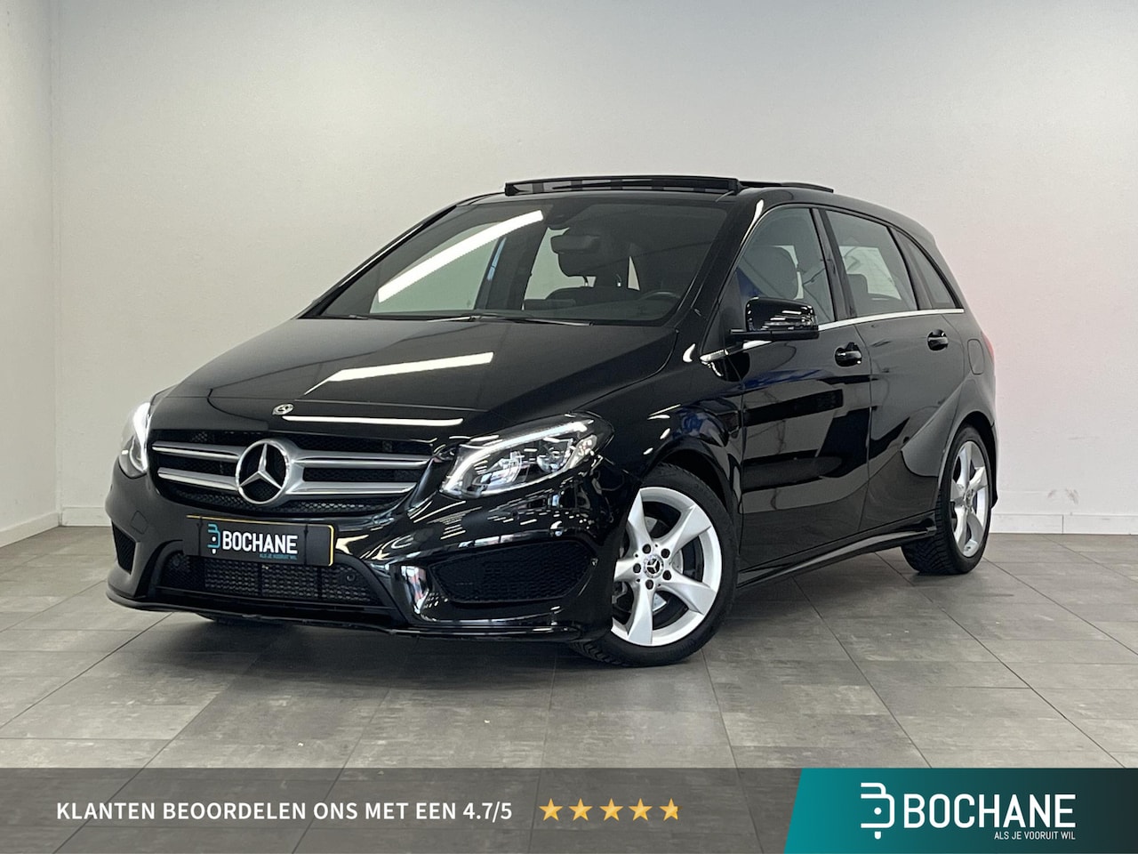 Mercedes-Benz B-klasse - 180 AMG Line | Pano | Stoelverwarming | Parkeersensoren V+A | - AutoWereld.nl
