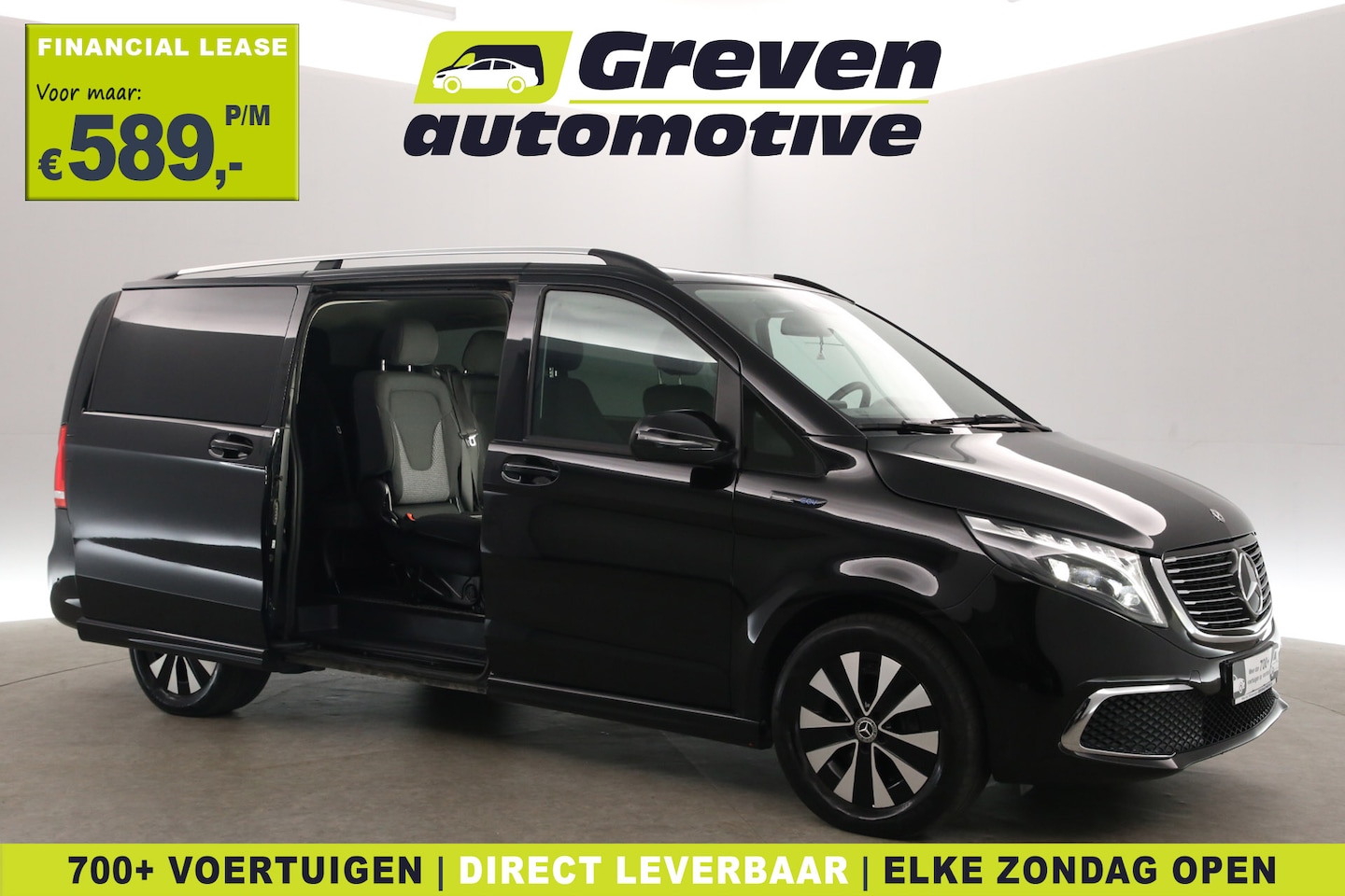 Mercedes-Benz EQV - 300 90 kWh Extra Lang | 7 Zits | Snelladen | Clima | 2xSchuifdeur - AutoWereld.nl