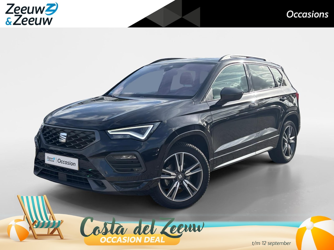 SEAT Ateca - 1.5 TSI FR Business Intense | Trekhaak | 1800 Trekhaak | adaptieve Cruise Control | Parkee - AutoWereld.nl