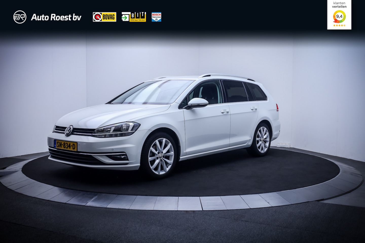 Volkswagen Golf Variant - 1.5TSI 150pk HIGHLINE VIRTUAL | NAVI | APP CONNECT | ACC | CLIMA | TREKHAAK | PDC V+A | LM - AutoWereld.nl