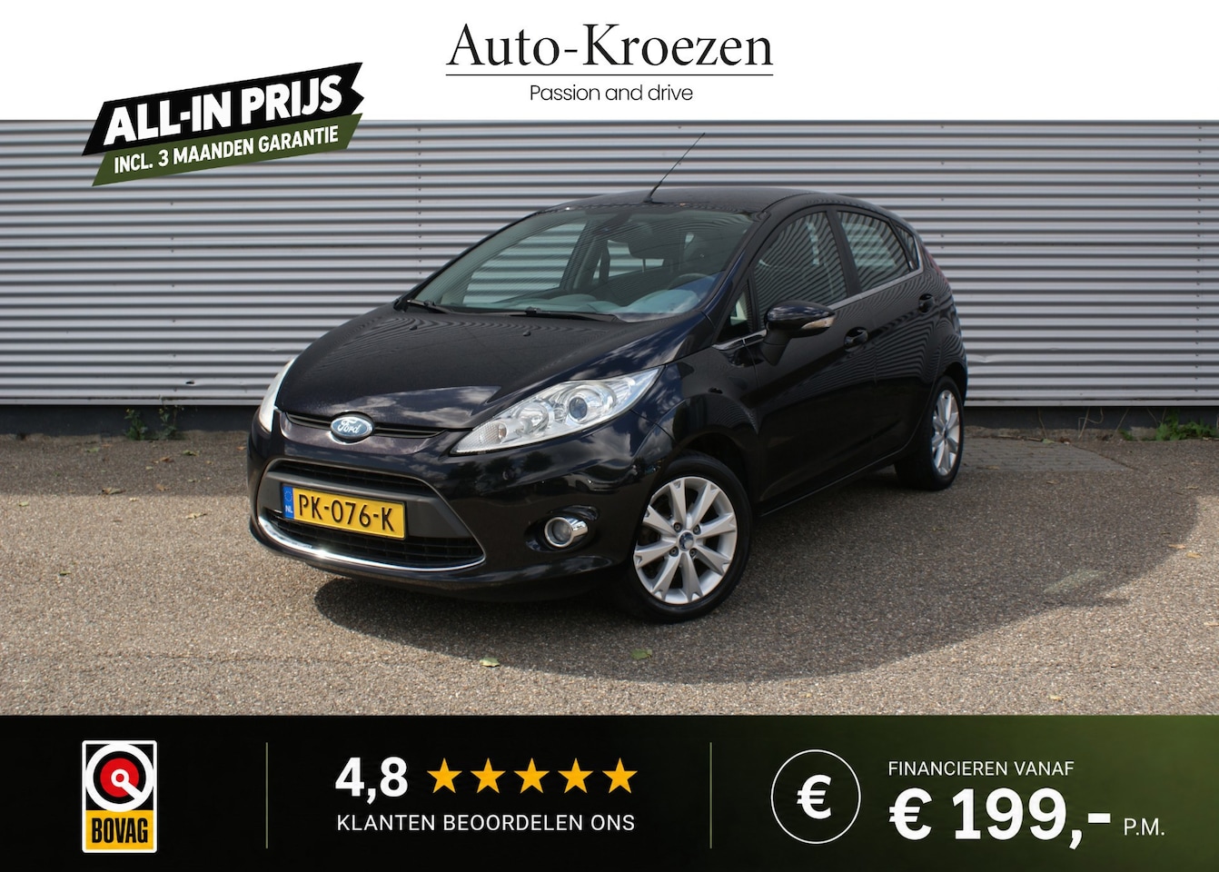 Ford Fiesta - 1.25 Ghia | 5 Deuren | Airco | - AutoWereld.nl