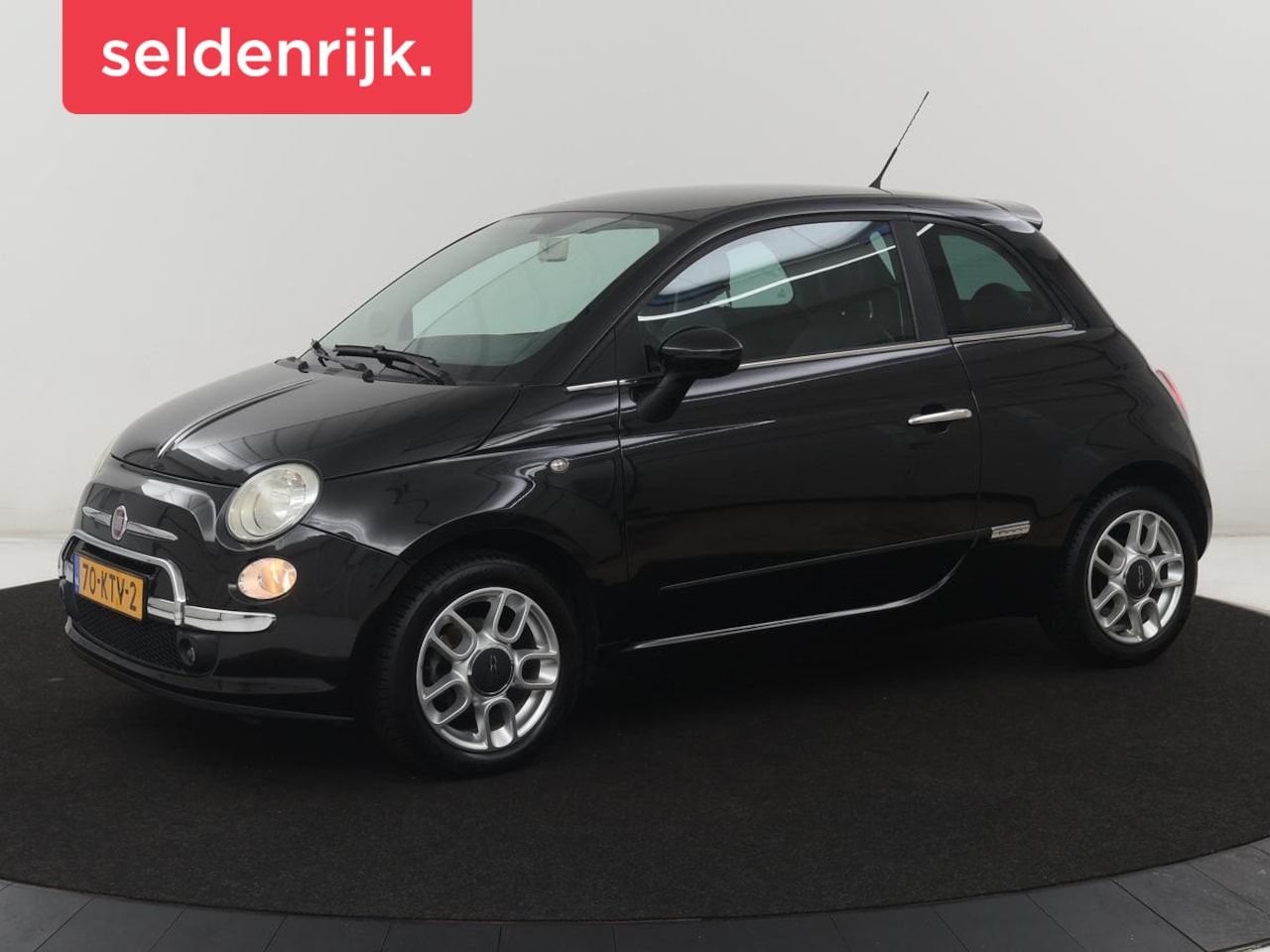 Fiat 500 - 1.2 Sport | Half Leder | Lichtmetaal | Nw. Disti. | Lederen stuurwiel | NAP | Airco | - AutoWereld.nl
