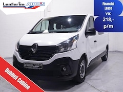 Renault Trafic - 1.6 dCi 145 pk L2 Dubbel Cabine Apple Carplay, Airco, Camera, Keyless Entry, 6-Zits