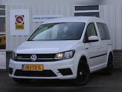 Volkswagen Caddy - 1.4 TGI Trendline 5 Persoons Automaat*Perfect VW Onderh.*2x zijschuifdeur/Stoelverw./Clima