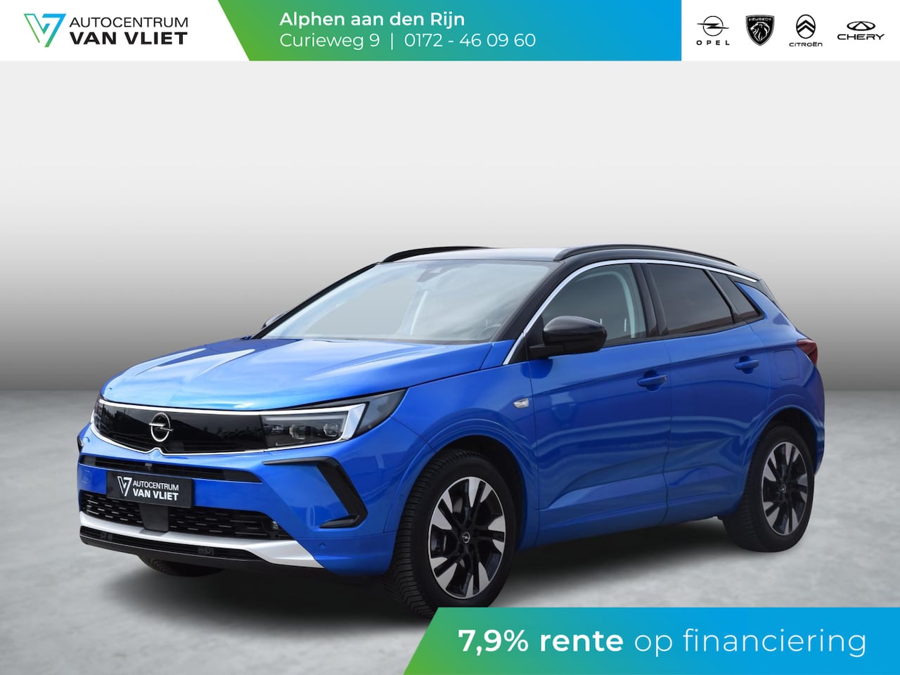 Opel Grandland - 1.6 Turbo Plug-In Hybrid Level 3 SOH 98% | ALCANTARA | CAMERA & SENSOREN | NAVI & CARPLAY - AutoWereld.nl