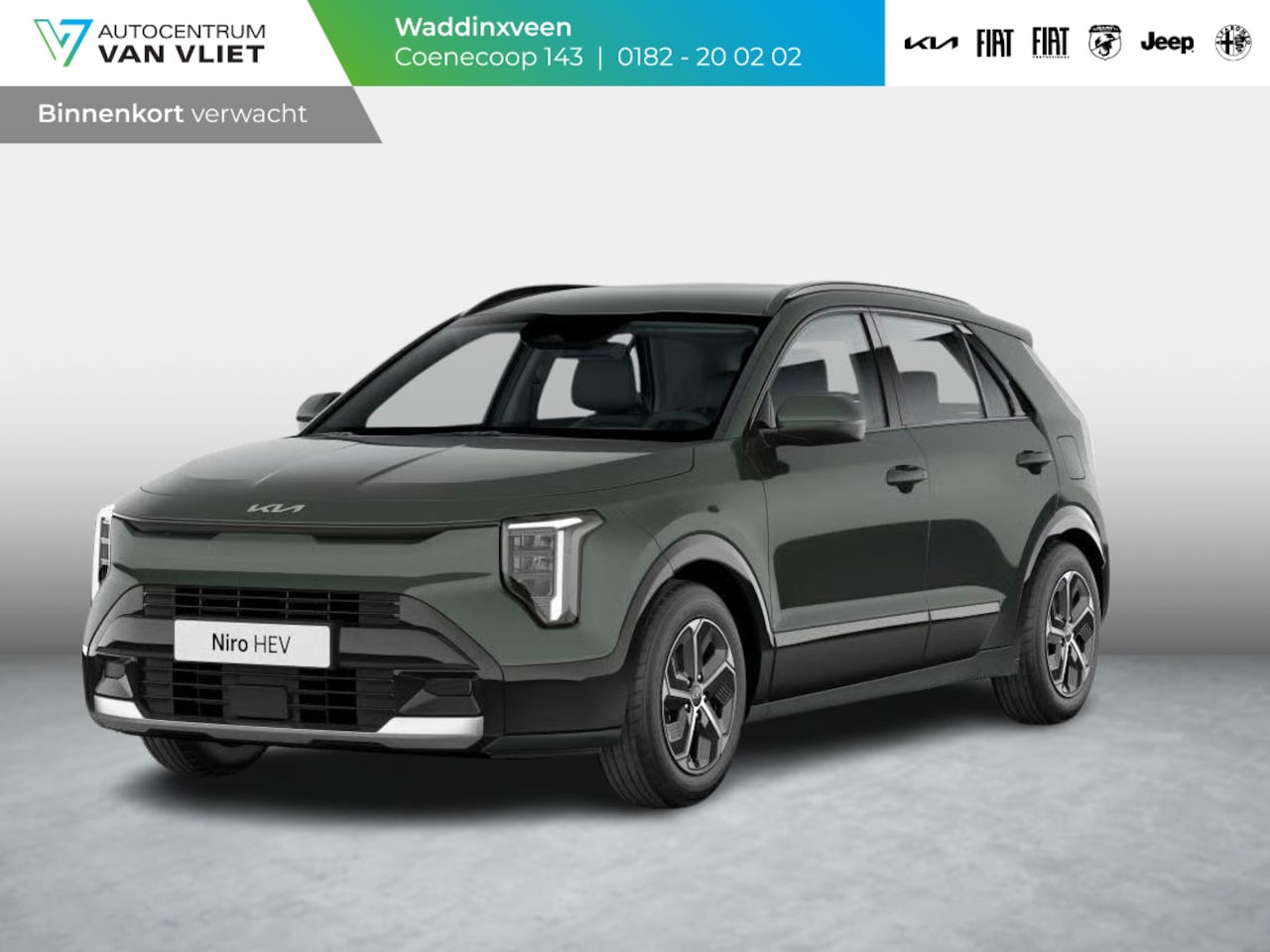 Kia Niro - 1.6 GDi Hybrid DynamicPlusLine | Actieprijs* | Navi. | Clima. | Adapt. Crusie. | Dodehoeka - AutoWereld.nl